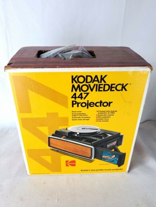 Kodak Moviedeck 447 8mm And 8 Projector