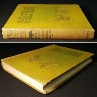 1907 ARTHUR RACKHAM 1st Edition ALICES ADVENTURES IN WONDERLAND Lewis Carroll 2