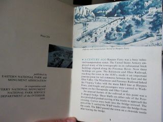 HARPERS FERRY A Place in History 1959 2