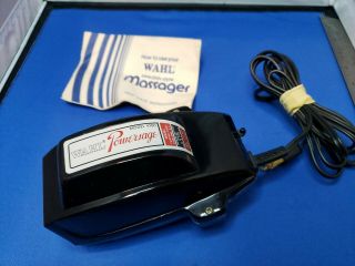 Vintage Wahl Powersage Hand Held Vibrator Massager Model 4300