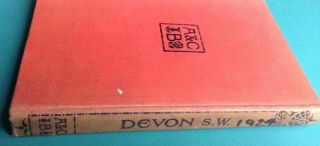 Black ' s Guide Books - Devon South West Vintage Illustrations Maps Plans 3