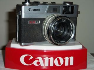 Canon Canonet G - Iii Ql17 Rangefinder Camera With 1.  5 Volt Battery Conversion