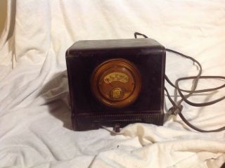 Vintage Cdr Rotor Tr - 11 Ham Radio Antenna Controller Art Deco Style -