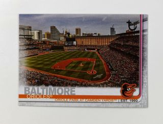 2019 Topps Series 2 Vintage Stock 441 Oriole Park At Camden Yards /99