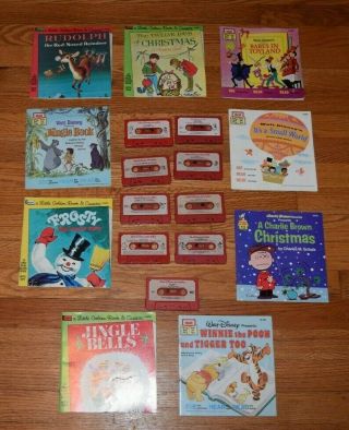 Vtg Walt Disney Cassettes Disney Storyteller Discovery Series Tapes Reading Book