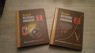 Vintage Kodak Reference Handbook Vol I & Ii Photography