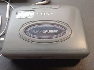Vintage Sony Walkman Cassette Player WM - FX477 Portable FM/AM Radio 30 Presets 4