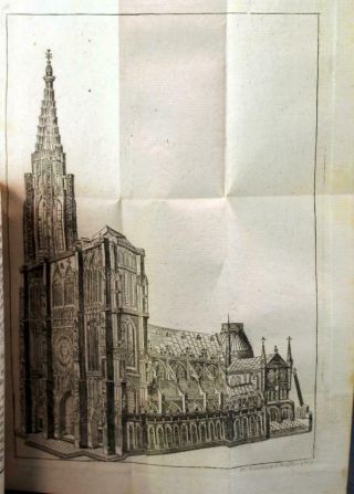 Copperplate Engravings 1773 Straßburger Münster Und Thurn Büchlein Cathedral 5