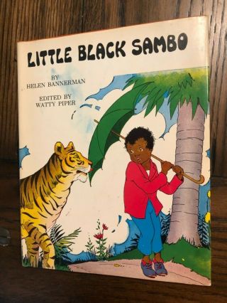 Vintage 1972 Little Black Sambo Helen Bannerman Hardcover