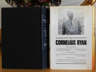 A BRIDGE TOO FAR Cornelius Ryan 1974,  1st Edition 1st Print Hardcover w/Jacket 3