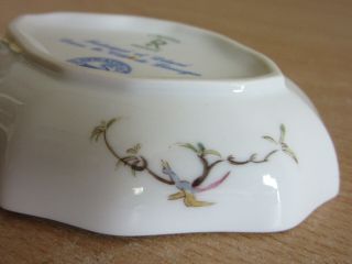 Vintage Raynaud & Co Limoges France Porcelain painted porcelain Jewelry Dish 7