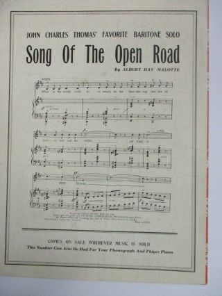 Vintage Ferdinand the Bull Sheet Music Walt Disney Production 1936 ABC Music 3