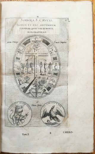 Typotius Symbola divina Emblemata Emblem Folio 60 Plates Sadeler - 1652 3
