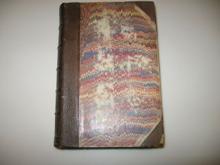 Antique Leather Bound Book 