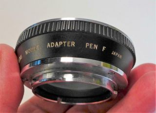 Olympus Pen F Lens Adapter For Pen F Lenses to Olympus OM Lenses - Pretty Cool 4