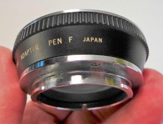 Olympus Pen F Lens Adapter For Pen F Lenses to Olympus OM Lenses - Pretty Cool 5