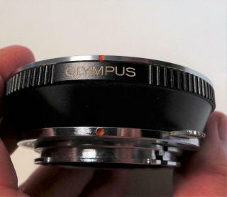 Olympus Pen F Lens Adapter For Pen F Lenses to Olympus OM Lenses - Pretty Cool 6