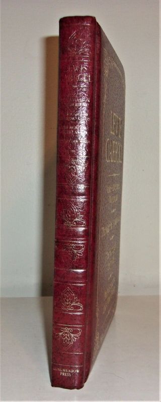 THE OF LEWIS CARROLL,  Leather,  Illustrated,  ALICE IN WONDERLAND,  MORE 2