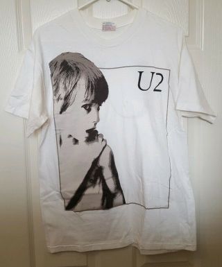 Vintage 1991 U2 Boy Shirt Large