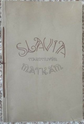 Slavia.  Starostlivym matkam/ Caring mothers / ilustration by Alfons Mucha 3