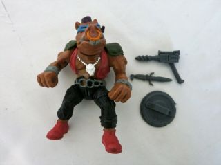 Vintage 1988 Teenage Mutant Ninja Turtles Bebop Action Figure Complete