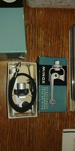 Vintage Minox B Camera with accessories 5