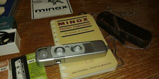 Vintage Minox B Camera with accessories 8
