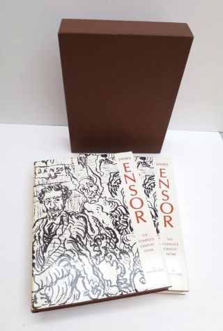 James Ensor The Complete Graphic Work 2 Volume Set With Slipcase James N Elesh