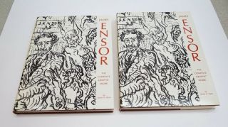 James Ensor The Complete Graphic Work 2 Volume Set With Slipcase James N Elesh 2