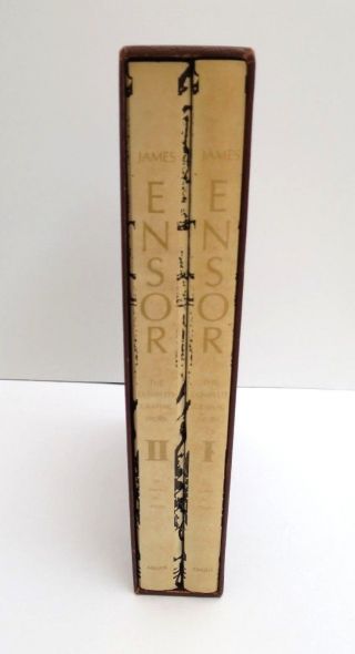 James Ensor The Complete Graphic Work 2 Volume Set With Slipcase James N Elesh 4