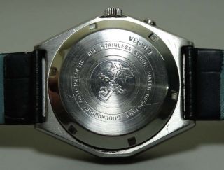 Vintage Ricoh Automatic Day Date Mens Stainless Steel Wrist Watch Old r278 7