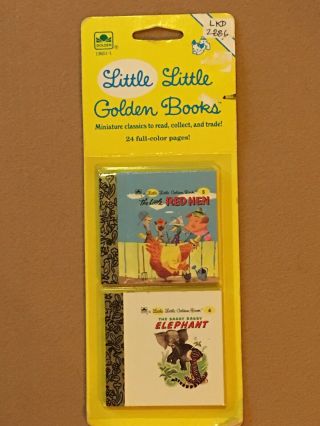 Nip Little Little Golden Books 3 &4 The Little Red Hen /saggy Baggy Elephant
