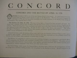 1925 CONCORD LEXINGTON BATTLE REVOLUTIONARY WAR BEGINS SESQUI CENTENNIAL 4
