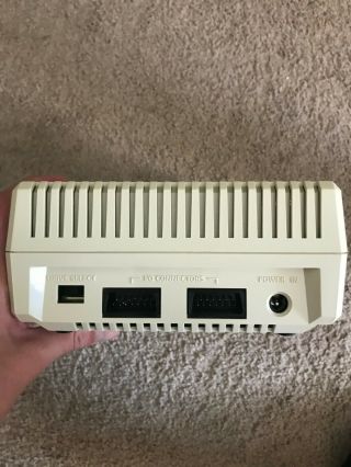 Old Atari 1050 5 1/4” Floppy Disk Drive And Serial Connector Cable 4