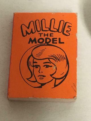 VINTAGE 1966 MARVEL MINI BOOKS MILLIE THE MODEL 2