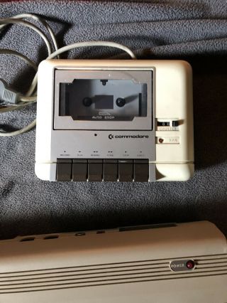 Commodore 64 Computer W/ 1541 Floppy Drive,  Datacasette,  Modem,  Software & Cords 4