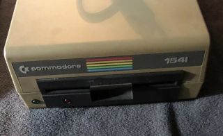 Commodore 64 Computer W/ 1541 Floppy Drive,  Datacasette,  Modem,  Software & Cords 5