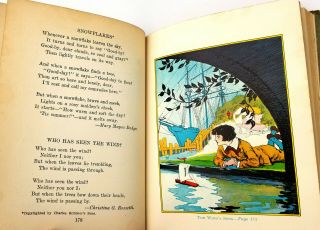 Children ' s Poems That Never Grow Old Clement Benoit & John Neill 1st Ed HC 1922 4