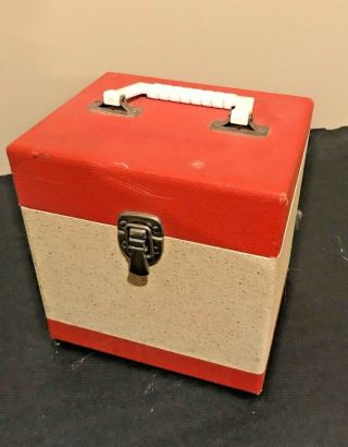 Vintage Record Case For 45rpm 1960 