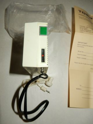Vintage Toshiba Pocket Radio - RP - 84 with Card 7