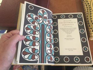 Histories of Heroduts heritage Press 1958 2 vols in Slipcase 3