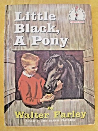 Little Black A Pony 1st Edition 1961 Walter Farley Dr.  Seuss Beginner Books 4