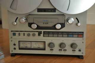 Teac X - 10R Dual Capstan Stereo Reel to Reel Tape Recorder with Hubs and Reels 3