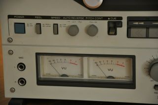 Teac X - 10R Dual Capstan Stereo Reel to Reel Tape Recorder with Hubs and Reels 6