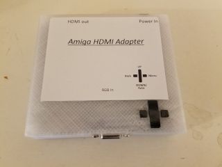 Commodore Amiga DB23 RGB to HDMI Flickerfixer Scandoubler US 3