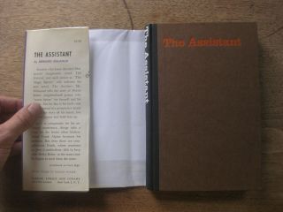 THE ASSISTANT by Bernard Malamud 1st/1st HCDJ 1957 - Farrar - $3.  50 3