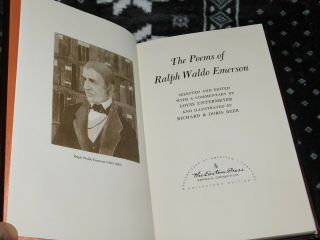 Easton Press The Poems of Ralph Waldo Emerson Masterpieces of American Lit 2