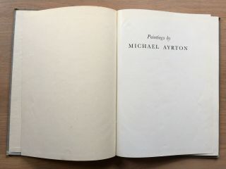 MICHAEL AYRTON Paintings By 1948 1st Ed GREY WALLS PRESS ART BOOK 3
