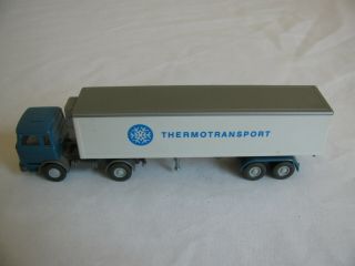 Vintage Wiking Germany Ho Scale Thermotransport Tractor Trailer Semi Truck Ex