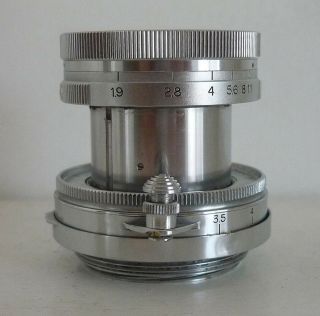Canon Range Finder 50mm f/1.  9 Serenar Japan Leica M39 LTM Screw mount lens 3